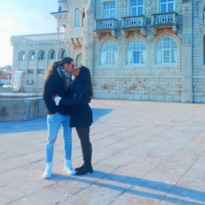 Meghna Naidu Instagram - You... @elitetennisdubai I pray ki tumhe koi Nazar nahi Lage... 
You are one of a kind 💘 
Blessed is me... 🥰

Happy Anniversary Mr. Husband ji 💖
