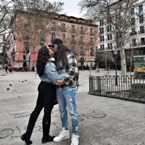 Meghna Naidu Instagram - You... @elitetennisdubai I pray ki tumhe koi Nazar nahi Lage... 
You are one of a kind 💘 
Blessed is me... 🥰

Happy Anniversary Mr. Husband ji 💖