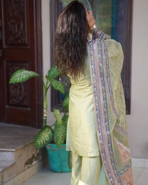 Mehwish Hayat Instagram - Eid 2022 🤍⚜️

Wearing @faizasaqlain 
Photography @fahaam_.khan
