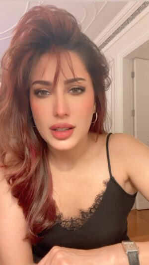 Mehwish Hayat Instagram - Wednesday Addams iconic words..! 🖤