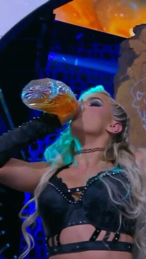 Melissa Cervantes Instagram - AEW Women’s World Champion @mariahmayx breaking out the tequila at #AEWWorldsEnd! 

Did you miss the #AEWWorldsEnd PPV? Order it right now! 🔗 allelitewrestling.com/aewonppv