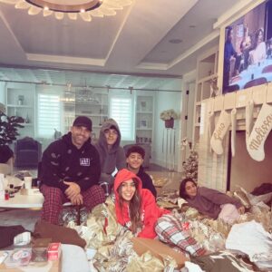Melissa Gorga Instagram - Easy like Christmas Morning  Merry Christmas from The Gorga's ♥️🥂