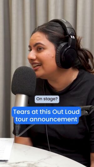 Mia Freedman Instagram - The secret is out! ⁠
⁠
You asked for this very special guest to join the tour and we listened. Get your tickets at the link in bio.⁠
⁠
#outloudlive #tickets #livetour