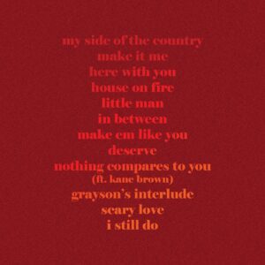 Mickey Guyton Instagram - My new album #HouseOnFire is officially out now! This project is a labor of love and a tribute to my husband, son, and family. I hope you see yourself and your loved ones in these songs! Let me know in the comments which tracks you’re digging the most. 🔥❤️