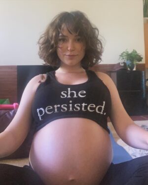 Milana Vayntrub Instagram - Somewhere around the age when my friends and I would go to the Apple Store to take “Photo Booth” pics, I got pregnant while on birth control. My boyfriend and I weren’t ready to front the bill for a taco dinner, let alone ready to be parents. 
I was working at a smoothie shop and he was taking gigs editing sketches. An abortion was a no brainer. 
I went to my doctor and had a totally uneventful abortion a few days after finding out. It never struck my conscience as a moral issue. And my conscious is pretty loud and uncompromising. 
Bringing a kid into the world was something I wanted to do when I was ready. I’m so grateful I had the choice because, about a decade later, I had my son. 
Which only solidified my stance on abortion rights. My pregnancy wasn’t easy and my week-long labor had me wanting to call the police on everyone. I thought what I was going through was cruel and illogical but I WANTED my son- which kept me hopeful and mentally okay-ish. To make anybody go through the experience of childbirth and not WANT to become a parent is forcing them into so much physical pain and emotional turmoil for no reason. 
I don’t know how to talk about the people pregnant with babies who aren’t viable or the women charged with crimes because of miscarriages. 
Friends, listen, I know so many of you think a fetus is a baby and I will never change your mind. And I will forever feel the thing I removed from my body was a chemical reaction. And that’s fine. We just don’t agree here. So how about you don’t get any abortions if you don’t want to but let everyone decide what’s right for them, guided by their own moral compass without the imposition of the federal or state government.