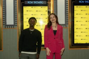 Mina Sundwall Instagram - thank you @am_cinematheque for having us ❤️ @graduatesfilm @futureoffilmisfemale 
📸 Chris Spurrell for American Cinematheque