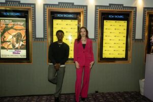 Mina Sundwall Instagram - thank you @am_cinematheque for having us ❤️ @graduatesfilm @futureoffilmisfemale 
📸 Chris Spurrell for American Cinematheque