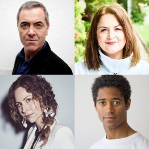 Minnie Driver Instagram - In better news… I’m making an insanely gripping @harlancoben  show for @netflixuk with Jimmy Nesbitt, Ruth Jones and Alfred Enoch . Super-drama seems in keeping with the times, brilliant writing and excellent performances ( 🤞🏼 ) will have you glued to the sofa. #harlancoben #runaway