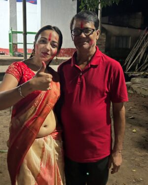 Mishti Basu Instagram - Subho bijoya everyone 😍😍❤️

#realpallavibasu #subhobijoya #bijoyadashami #aschebochorabarhobe #maadugga