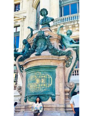 Mithali Raj Instagram - Paris, the city of love, holds my heart. 🥰 

A perfect day immersed in the rich culture and heritage, followed by a magnificent Opera tour and a delectable meal at the charming Café de la Paix. 🎭🍽️🇫🇷

#paris #france #travel #culture #food #opera #heritage #travelphotography #eiffeltower
