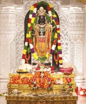 Mithali Raj Instagram - An incredible day in Ayodhya, witnessing the sacred #RamMandirPranPrathistha. Feeling truly blessed to seek divine blessings from Bhagwan Shri Ram at his majestic temple. This day shall stay with me forever. 🙏