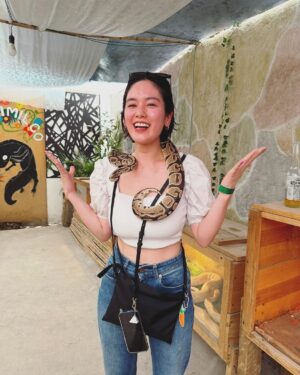 Miwako Kakei Instagram - 明けましておめでとうございます🎍🐍

年末年始ってやっぱりいいな〜〜
10年以上ぶりに？年越しは寝て過ごしました。
起きて早朝から初日の出ラン！健康的すぎ笑
2025年は心が喜ぶ、踊る瞬間を拾いにいきたい🫶
わくわくわく！
みんなはどんな時間を過ごしたい？
みんなにとって良い年になることを願います！

どうか本年もよろしくお願いいたします〜！🙏
(3枚目、昨年のメキシコ旅で🐍)