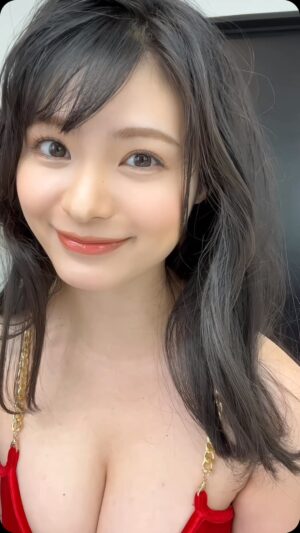 Mizuki Hoshina Instagram - 今週号は赤いドレス🌹
#週刊大衆 🧑‍🎄