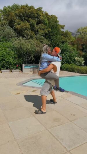 Motsi Mabuse Instagram - Happy New Year . Lets Get into the new year #strictly #letsdance #motsimabuse  #husbandandwife #dancecouple