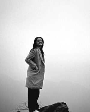 Mrinal Navell Instagram - Had a foggy day out.🤍🫶🏻
.
.
.
.
.

#love #himachal #mrinalnavell #home #dump #insta #instagood #mountains #photography  #artist 
(Home, insta, fyp, dump, himachal, hills, mountains)