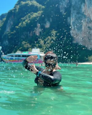 Mrudula Murali Instagram - ‘Coz Doctor said Iam Vit-D deficient! 🌊 🏖️