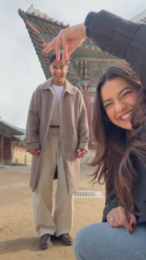 Mrunal Panchal Instagram - Freezing 🥶 but had to do it 😂🤌🏻