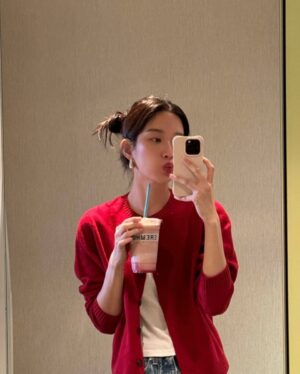 Mun Ka-young Instagram - 🥤🫶🏻