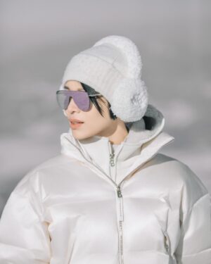 Myolie Wu Instagram - 這裡很冷，但是真的太美了！！ ❄️☃️🌨️🥹
#南方小土豆 
@bogner.official 
#bogner 
@clubmed 
#clubmedbeidahu