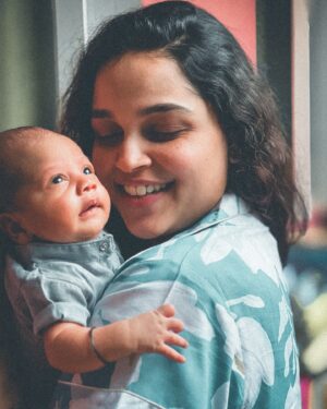 Nakshatra Murthy Instagram - & suddenly,  he was my everything ⭐️
.
His little hands stole my heart ♥️ 
This was the love I needed in my life 🌲… purest of all 🧿