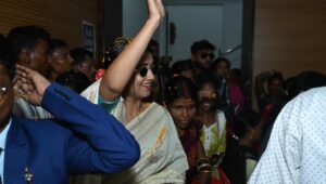 Nancy Roy Instagram - Had no words to say what I was feeling that day it was just like a dream come true so much of love so much of gratitude “bs es din ka intezar tha”🥹 can’t express it ….but I really want to thnx “Pradeep ji”for such a honourable event….❤️
Powered by @v2fbaazar