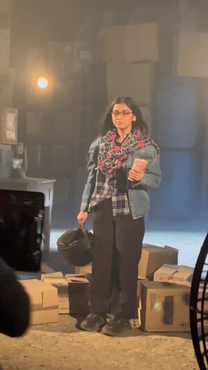Nancy Roy Instagram - #behind the secne …..♥️