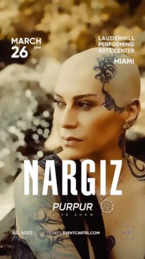 Nargiz Zakirova Instagram - 🟥MIAMI - March 26 Tickets 🎟️ in my bio ⬆️⬆️⬆️
#nargiz #nargizzakirova #usa #tour #miami #live #show #purpur