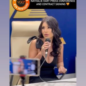 Nathalie Hart Instagram - Official Viva Artist today  @vivaartistsagency ❤️😇