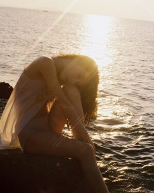 Nattamon Chokejindachai Instagram - The water's gettin colder let me in your ocean- SWIM.