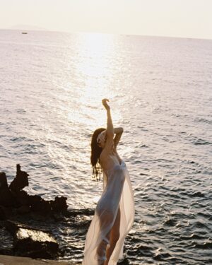 Nattamon Chokejindachai Instagram - The water's gettin colder let me in your ocean- SWIM.