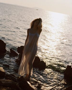 Nattamon Chokejindachai Instagram - The water's gettin colder let me in your ocean- SWIM.