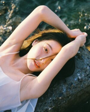 Nattamon Chokejindachai Instagram - The water's gettin colder let me in your ocean- SWIM.