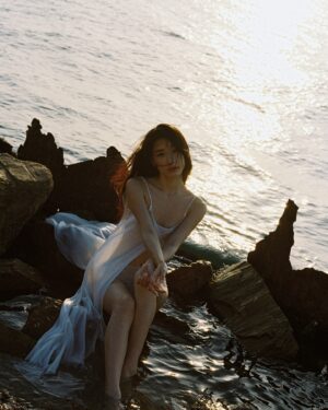 Nattamon Chokejindachai Instagram - The water's gettin colder let me in your ocean- SWIM.