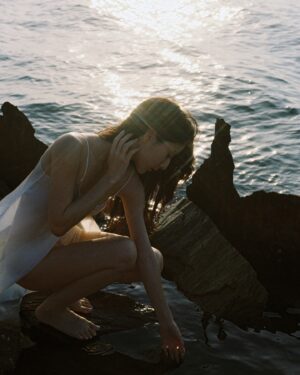 Nattamon Chokejindachai Instagram - The water's gettin colder let me in your ocean- SWIM.