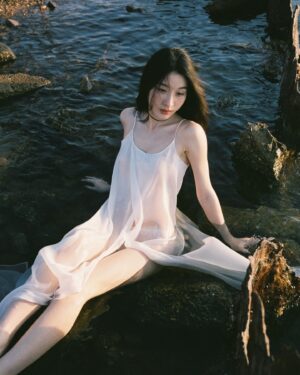 Nattamon Chokejindachai Instagram - The water's gettin colder let me in your ocean- SWIM.