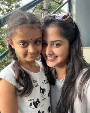 Neetha Ashok Instagram - Puttu and me 🎈❤️