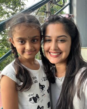 Neetha Ashok Instagram - Puttu and me 🎈❤️