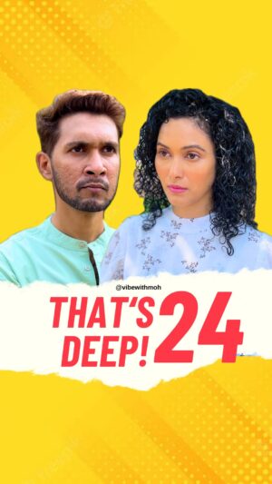 Neetha Shetty Instagram - That’s DEEP - EPISODE 24
#vibewithmoh #neethashetty 

DEEP #1 provided by @pathetic.prod.pvt.ltd 
DEEP #2 provided by @jkrex91 
Thank you soo much for providing your DEEP. Love to see more such🥰❤️

.
.
.
.
.
.
.
.
When two individuals engage in passionate and intense discussions on seemingly irrelevant topics, it transforms into a conversation of utmost importance. Presenting the twenty fourth part (24th Episode) of the ‘That’s Deep’ series, where two people exchange PJs (poor jokes, pakao jokes, pathetic jokes) - AKA dad jokes. Feel free to let us know if you crave more of this delightful content! 😄🤔 #ThatsDeep #DadJokes #PoorJokes

[That’s Deep series, Lame Jokes, Poor jokes, Dad jokes, Humorous conversations wordplay, Indian Jokes, Indian PJ, Mohin Khan, Neetha Shetty, vibewithmoh, vibe with moh ]