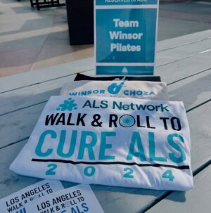 Nicole Stuart Instagram - This past Sunday we walked in memory of Our beloved Mari Winsor at the ALS walk. Most of you know we lost Mari in 2020 to this dreaded disease. But Sunday was a day of coming together, raising money for ALS research, and laughing and reminiscing about Mari. It was a lovely day. 🩵
•
You can still donate: www.alsnetwork.org 🫶🏽
.
.
.
#mariwinsor #pilates #pilatesfamily #pilateslovers #pilateslosangeles #als #findacureforals #fitnessinspo
