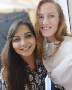 Nidhi Uttam Instagram - Happy Birthday Girl !!! Our careers and lives have been joined! We don't meet enough but I know when needed you are by my side ! From being my child in Kasautii to being my Sis in law in Yeh rishta it's always awesome to work with you and shows how crazy our industry is ! Blessings 🙏 love and happiness for you on your special day 
🩷
Suzanne