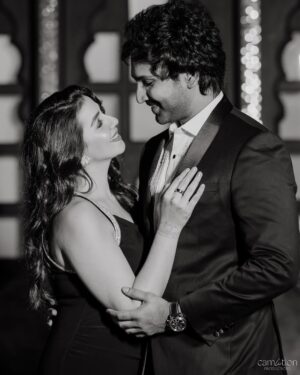 Nikki Galrani Instagram - It’s my favorite human’s Bdayyyy 🤗
Thank you for being you & for being mine Nanu ♥️
I love you maxxx @aadhiofficial ✨
#HappyBirthday 

Shot by 📸 @camlition_productions 🖤