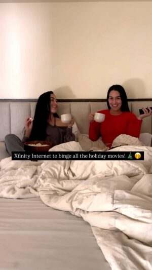 Nikki Garcia Instagram - Tis the season for binging 📺🎄🎅🏼
Make sure to catch new episodes of @thenikkiandbrieshow and see what we are up to this Holiday season. Special thanks to @Xfinity for supporting the show 🤶🏼❤️