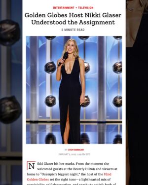 Nikki Glaser Instagram - Ozempic’s Biggest Night!!