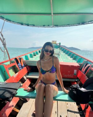 Nina Kaiser Instagram - Urlaub und Mango sticky rice sind zwei große Hobbys von mir