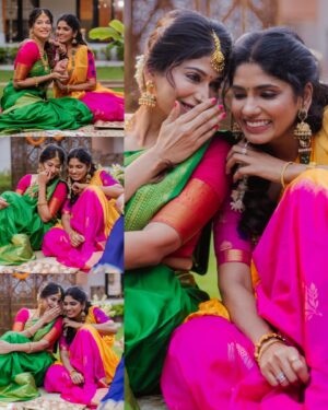 Niranjani Ahathian Instagram - Happiness ♥️♥️♥️

Inframe : @itsvg @kanithiru10 @niranjani_ahathian 
Decor : @zigzagdecors 
Makeup : @kaviyaartistry_off
Video & concept : @styl_by_prathi 
📸: @kavinilavan_filmmaker @karthikha_photography 
Assist : @ranjith_ranil @priyadharshan_07 
Tone : @bunk_hairy 
#karthikha_photography