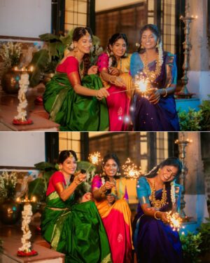 Niranjani Ahathian Instagram - Happiness ♥️♥️♥️

Inframe : @itsvg @kanithiru10 @niranjani_ahathian 
Decor : @zigzagdecors 
Makeup : @kaviyaartistry_off
Video & concept : @styl_by_prathi 
📸: @kavinilavan_filmmaker @karthikha_photography 
Assist : @ranjith_ranil @priyadharshan_07 
Tone : @bunk_hairy 
#karthikha_photography