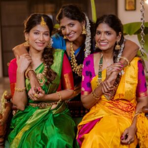 Niranjani Ahathian Instagram - Happiness ♥️♥️♥️

Inframe : @itsvg @kanithiru10 @niranjani_ahathian 
Decor : @zigzagdecors 
Makeup : @kaviyaartistry_off
Video & concept : @styl_by_prathi 
📸: @kavinilavan_filmmaker @karthikha_photography 
Assist : @ranjith_ranil @priyadharshan_07 
Tone : @bunk_hairy 
#karthikha_photography