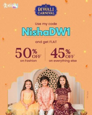 Nisha Krishnan Instagram - With Diwali just around the corner, our family is diving into the traditions that make this festival so special. It’s all about spreading joy, creating memories, and embracing our rich cultural heritage. We’ve already begun shopping for the festivities, and for my little ones, FirstCry is my ultimate go-to for stylish and comfy children’s fashion.

This year, I was on the lookout for an outfit that beautifully blends tradition and comfort. Samaira loves purple and insisted on having a purple color outfit for Diwali. And I was wondering what I could get for my son Amar who is just 1 year old ! I found just what I envisioned on FirstCry! The gorgeous embroidery and unique embellishments not only capture the festive spirit but also allow my children to enjoy the celebrations freely. Dressing up in ethnic wear during Diwali is a lovely way to honor our culture ❤️ 

My little ones were thrilled to try it on and are already excited to show it off this Diwali ! Also I want to share my excitement with you —use my personalized code  NishaDW1  for 50% off fashion and 45% off everything else. Let’s make this Diwali unforgettable!

#firstcrywalidiwali24 #firstcrywaliDiwali #firstcryindia #firstcry #FussNowAtFirstcry #firstcryfashion #kidsfashion #nishaganesh