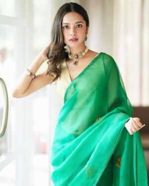 Nitanshi Goel Instagram - Dekhte hee rahoge ya comment bhi karoge 💚