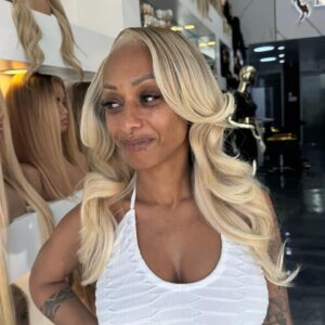 Nura Habib Omer Instagram - @nura Purchased her wig and got a complementary sameday installation. We love you here 🥰❤️
Shop hairqueenla.com for top wigs.
#wiginstall #blondehair
